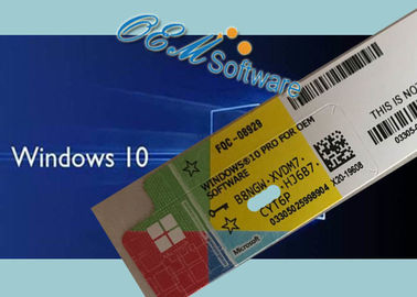 Globale Arbeits-Fachmann-Lizenz-Schlüssel-Windows Coa-Aufkleber-Progrundstellungstasten-Lizenz Windows 10