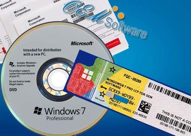 Windows 7-Berufskasten COA DVD multi Sprach