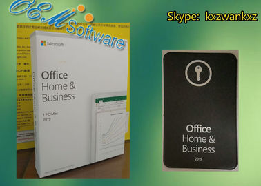 Klein- Kasten-Microsoft Office-Haus und Geschäfts-Produkt 2019 Schlüssel-Dvd FPP