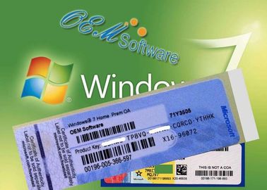 Globaler Arbeits- Windows 7-PC Produkt-Schlüssel, 100% on-line--Windows Coa-Lizenz