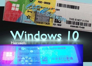 PC/Laptop-Windows-Produkt-Schlüssel Windows 10, gewinnen 10 Prokleinschlüssel-Soem-Satz DVD
