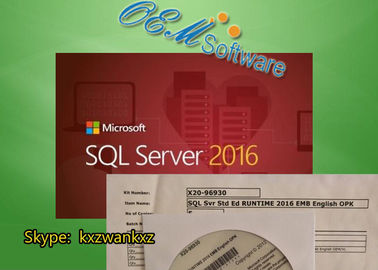 Ursprüngliche Standard-OPK Laufzeit Geschlechtskrankheit Ed Microsofts Sql Server-2016 Emb 2016