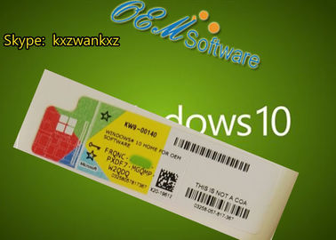 Fertigen Sie FQC Windows 10 Proausgangscoa-Aufkleber coa-Gewinn-10 mit COA Soemschlüsselfreien raumes besonders an