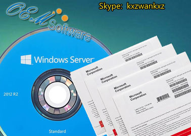 64 Soem-Produkt-Schlüssel Bit-Windows Servers 2012 R2 Standardkleinkasten-DVD