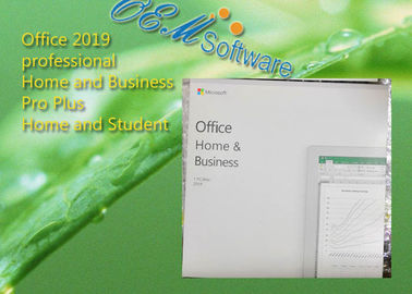 DVD-Kasten-Microsoft Office-Haus und Geschäft Fpp-Paket-Einzelhandels-Schlüssel 2019