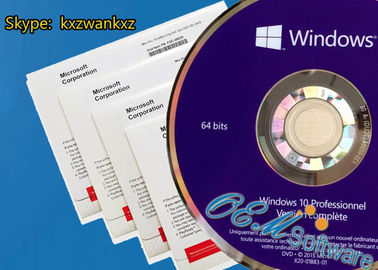 Klein- Schlüssel-Prosoem-Satz-on-line-Aktivierungs-64 Satz der Windows-10 Bit-des Gewinn-10 DVD