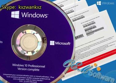 Französische Soem-Satz-on-line-- Aktivierungs-Gewinn 10 Paket-Windows-10 Pro- Pro-Dvd-Kasten