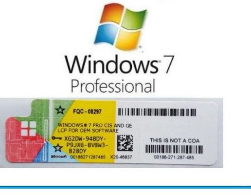 Echter Windows 7 Coa-Aufkleber-Soem-Schlüssel-Windows 7 Home Premium Coa