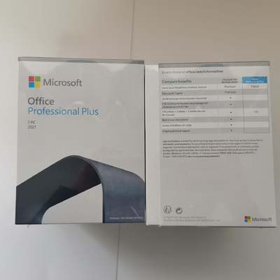 Klein-Microsoft Office 2021 Pro plus Schlüssel des Produkt-5Pc für PC